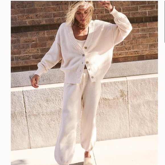 Free People Hailee Cardi Set